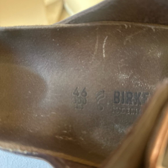 Men’s BIRKENSTOCK Brown Classic.  Size 46. - Picture 11 of 13